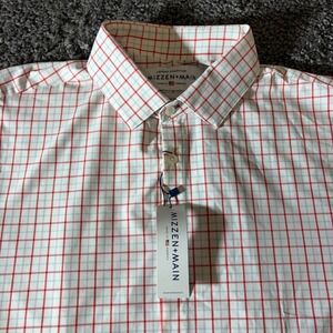 Mizzen Main Shirt Mens XL Leeward Performance Stretch Breathable Office Four Way
